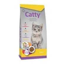 Catty Tavuklu 15 kg Tüm Irklar İçin Yavru Kuru Kedi Maması