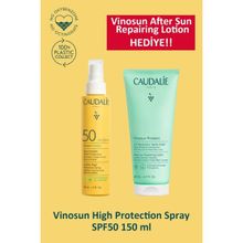 Caudalie Vinosun High Protection Spray Spf50 150 Ml + Caudalie Vinosun After Sun Repairing Lotion 200 Ml
