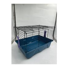 CCA tavşan ve hamster kafesi mavi