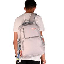 Ççs 51583 Young Gri Geniş Hacimli Sırt Destekli Okul Sırt Çantası