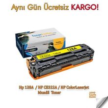 CE322A 128A HP Sarı Muadil Toner
