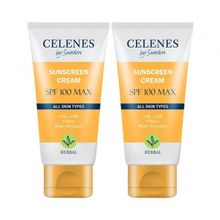 Celenes Herbal SPF100 2x50 ml Güneş Kremi