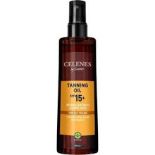 Celenes SPF15 200 ml Bronzlaştırıcı Güneş Yağı
