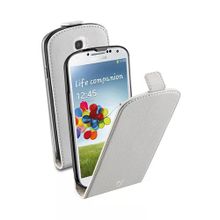 Cellular Line Beyaz Galaxy S4 Flap Essential Mıknatıslı Deri Kılıf