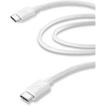 Cellular Line Usb-C to USB Şarj + 2 mt Beyaz Data Kablosu