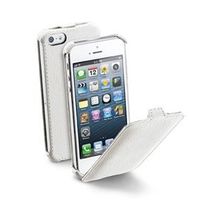 Cellular LineApple iPhone SE-5S-5 Flap Mıknatıssız Beyaz Kılıf