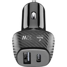 Cellularline 2 Ports 32W Siyah Araç Şarj Cihazı