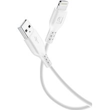 Cellularline Lightning 0.6 m Beyaz Data Kablosu