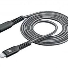Cellularline Tetra Force Siyah 1 m Lightning Kablo