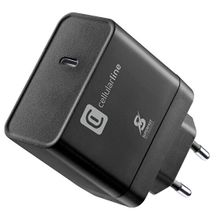 Cellularline Usb Type-C Samsung 65 Watt Siyah Şarj Cihazı