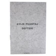 Cem Küçük Aylık Puantaj Defteri