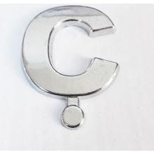 Cemax 3.75 cm Krom Yapışkanlı C Harfi