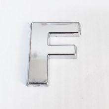 Cemax 3.75 cm Krom Yapışkanlı F Harfi