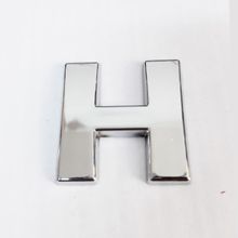 Cemax 3.75 cm Krom Yapışkanlı H Harfi