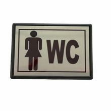 Cemax Küçük 10x7 cm Bayan WC Yönlendirme Levhası