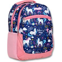 Cennec Mavi Pembe Unicornlar Kız Çocuk Ilkokul - Pembe Mavi Unicornlar Okul Çantası