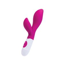 Censan Pembe 20 cm Lilu Klitoral Uyarıcı Silikon Vibratör