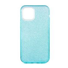 Ceponya Apple İphone 12 Pro Max Shining Simli Beyaz Silikon Kılıf