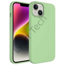 Ceponya Apple iPhone 14 Plus Sıvı Teknolojili Silinebilir Sert Zore Kivi Kapak Kılıf