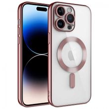 Ceponya Apple iPhone 14 Pro Kamera Korumalı Magsafe Wireless Şarj Özellikli Zore Demre Kapak Kılıf