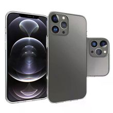 Ceponya Apple İphone 14 Pro Max İnce Ve Esnek Şeffaf Süper Silikon Kılıf