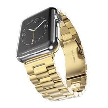 Ceponya Apple Watch 42 mm Krd-04 Metal Katlamalı Yandan Klips Kordon