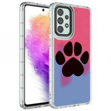 Ceponya Galaxy A13 4g Kamera Korumalı Renkli Desenli Sert Silikon Korn Kapak Kılıf