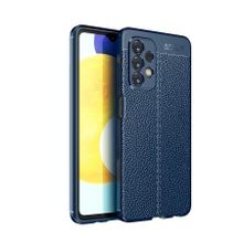 Ceponya Galaxy A23 Deri Desenli Kamera Korumalı Silikon Kılıf