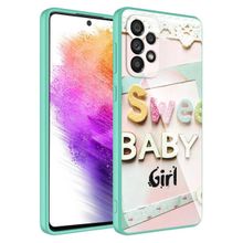 Ceponya Galaxy A23 Kamera Korumalı Desenli Sert Silikon Epoksi Kapak Kılıf