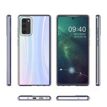 Ceponya Galaxy Note 20 İnce Esnek Şeffaf Süper Silikon Kılıf