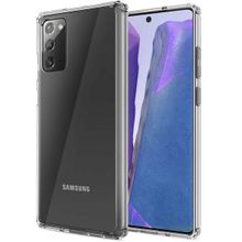 Ceponya Galaxy Note 20 Köşeleri Airbagli Antişok Tamamen Şeffaf Kılıf