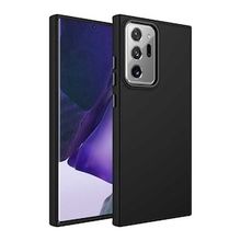 Ceponya Galaxy Note 20 Ultra Metal Çerçeve ve Buton Tasarımlı Silikon Luna Kapak Kılıf