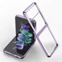 Ceponya Galaxy Z Flip 3 Ultra İnce Lüx Koruma Kılıf