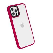 Ceponya iPhone 12 Pro Parmak izi yapmayan Şeffaf Kamera Korumalı Kılıf