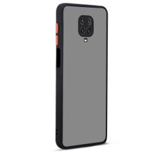 Ceponya Xiaomi Redmi Note 9s Kamera Korumalı Mat Sert Lüx Rubber Kılıf