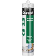 Ceresit CS 25 280 ml Beyaz Silikon Mastik