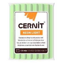 Cernit Neon Green Polimer Kil