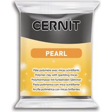 Cernit Pearl 56 gr Black 100 Polimer Kil