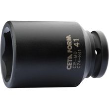 Ceta Form 3/4'' 6 Köşe 38 mm Derin Havalı Lokma Anahtar