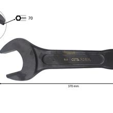 Ceta Form B23-70 70 mm Çatal Ağız Çakma Anahtar