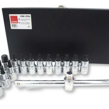 Ceta Form C28S-17PTH 17 Parça 1/2” TORX ve Allen Uçlu Lokma Takımı