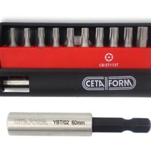 Ceta Form CB/ST113T 11 Parça Delikli TORX Bits Uç Takımı