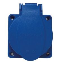 Çetinkaya ÇP 6901 1X16 16A Mavi Elektrik Panosu Pano Prizi