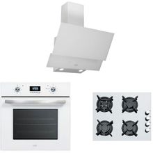 Çetintaş Evii W 5234 - 55231 W - W 848 Wok Beyaz 3'lü Ankastre Set