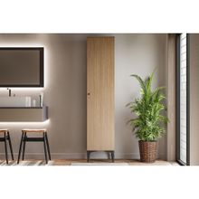 Çetmen Comfort Flex Tek Kapaklı Çok Amaçlı Dolap Ceviz