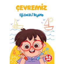 Çevremiz - Eğlenceli Boyama - İş Bankası Kültür Yayınları