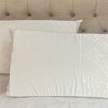 Çeyiz Bahçesi Mahidevran 2 Adet 50x70 cm Güpürlü Krem Yastık Kılıfı