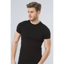 Ceyizalisverisi Siyah M Türen Erkek Likralı T-Shirt