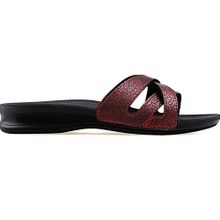 Ceyo 9942-1 Bordo Kadın Terlik