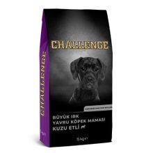 Challenge 15 kg Kuzu Etli Büyük Irk Yavru Köpek Maması